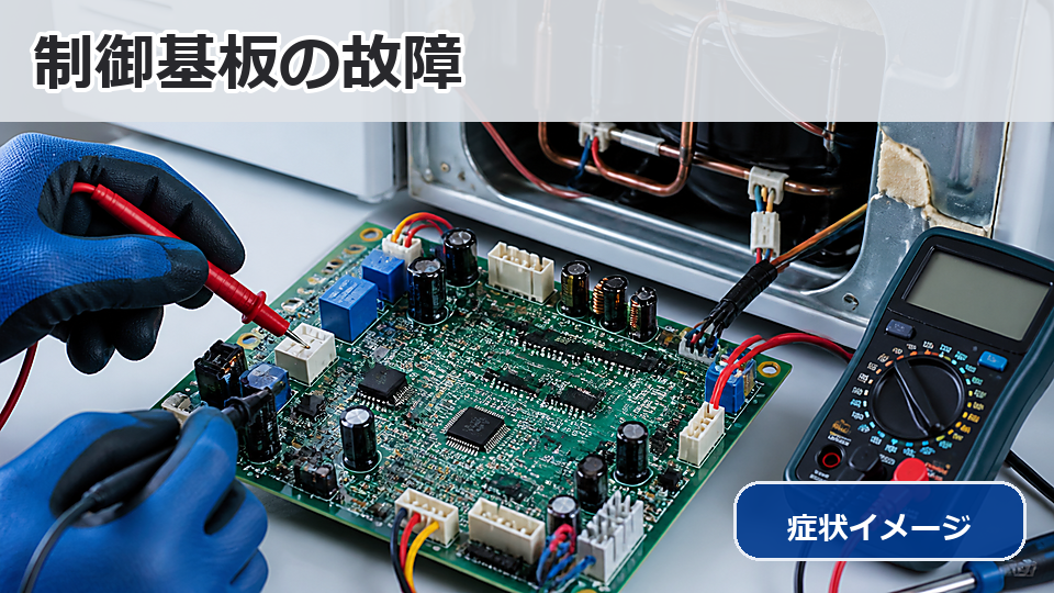 エラー表示・基板不良修理の施工事例