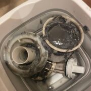 洗濯機の排水口詰まり