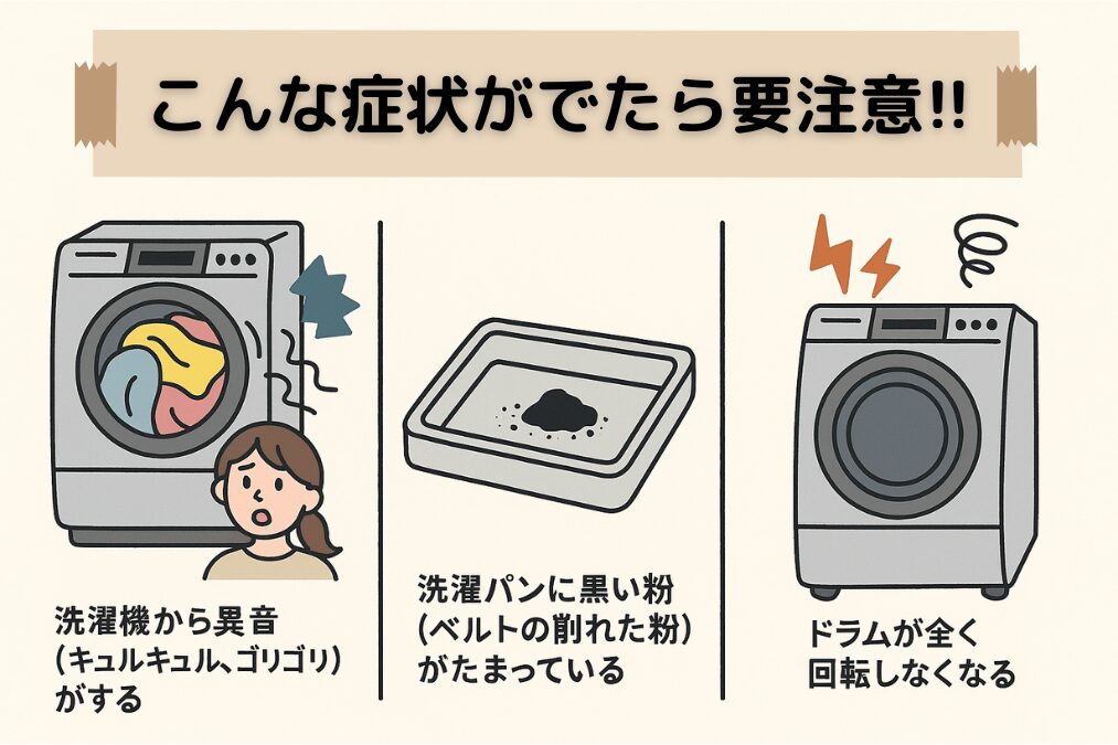 パナソニック洗濯機H35エラーの前兆