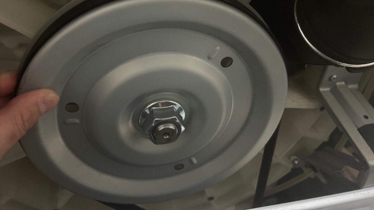 panasonic洗濯機H35エラーVベルト交換完了
