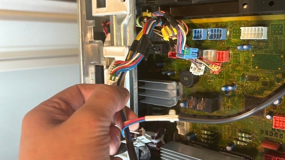 洗濯機基盤写真