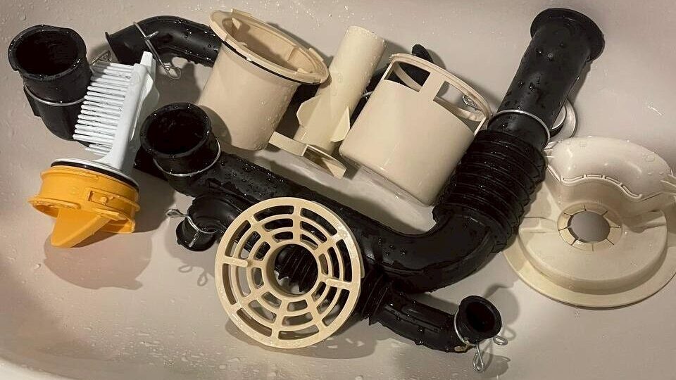 洗濯機の排水部品