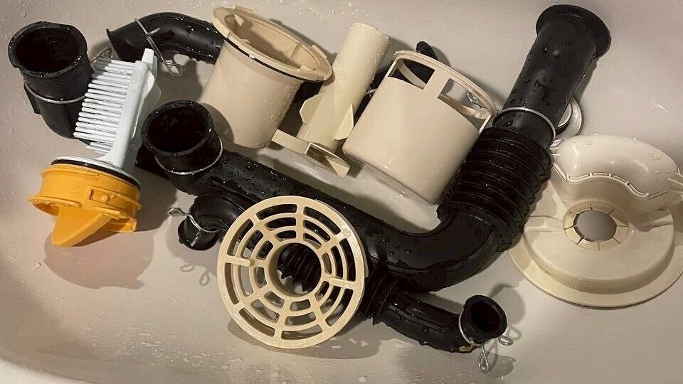 洗濯機の排水部品