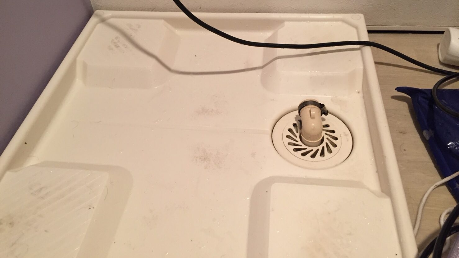 排水口・防水パン清掃後
