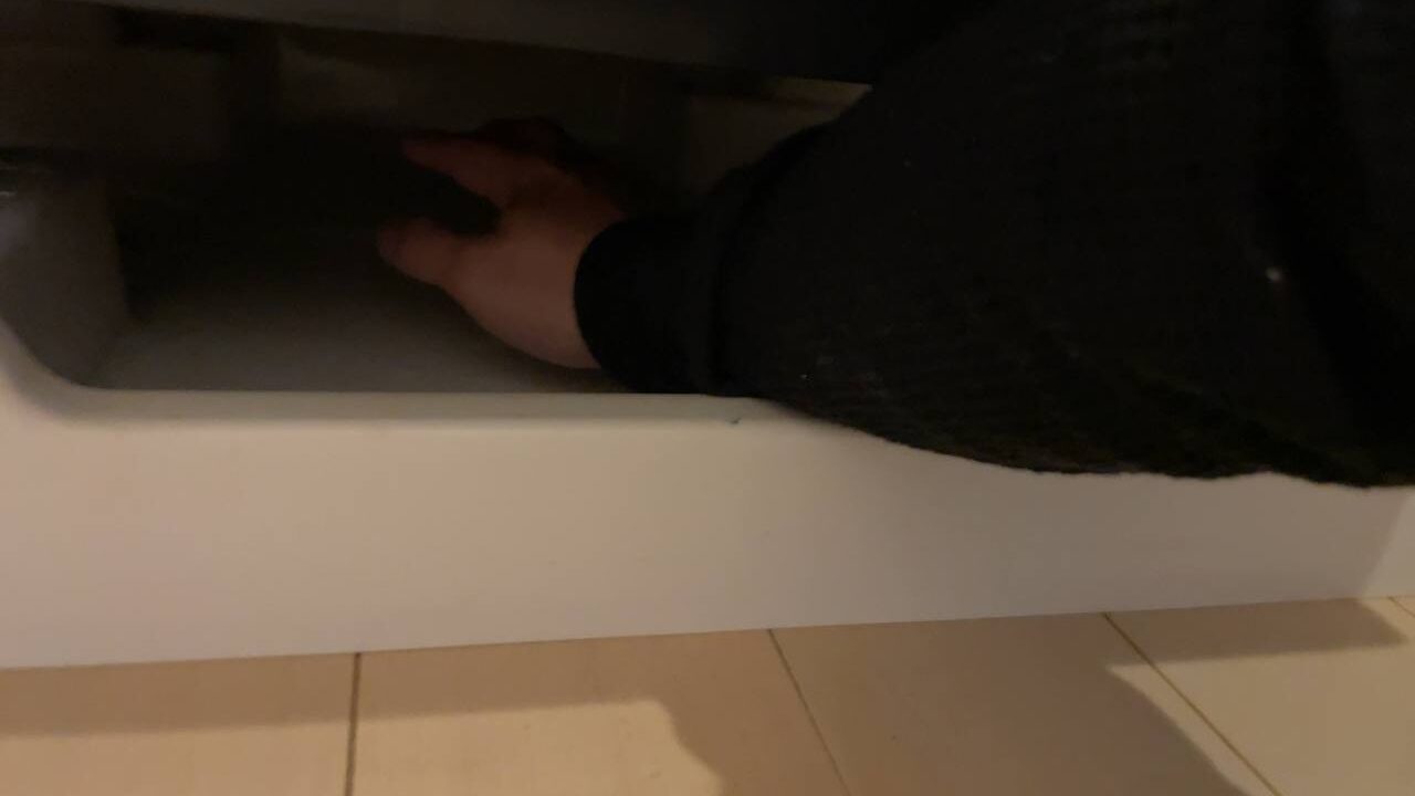 洗濯機の排水口清掃