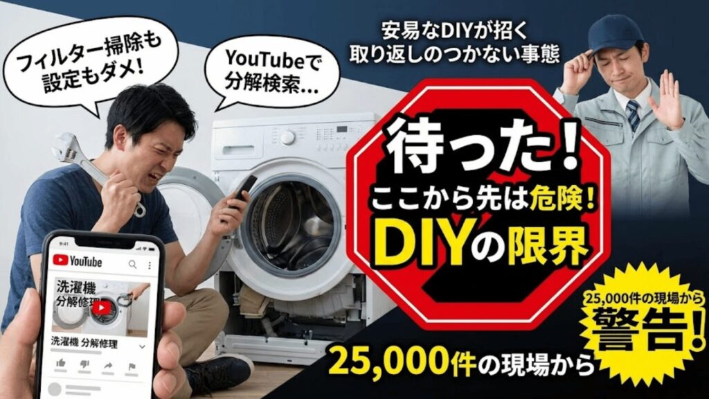 ここから先は危険!自分で修理する「限界」とは