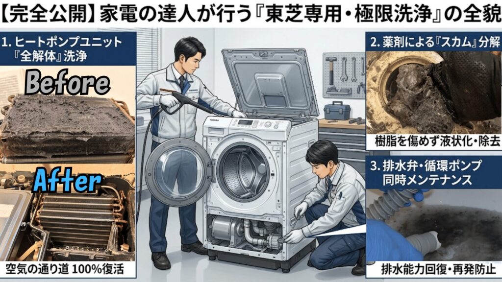 プロの高圧洗浄