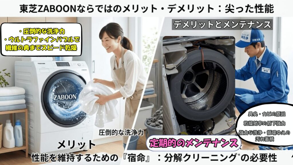 東芝ZABOONの特徴