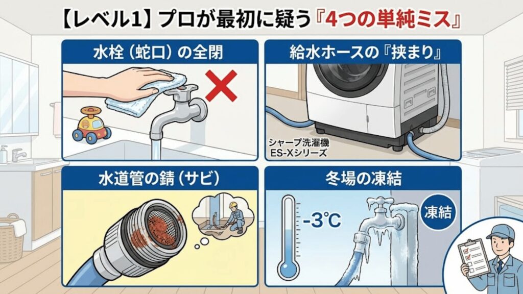 初歩的チェック項目