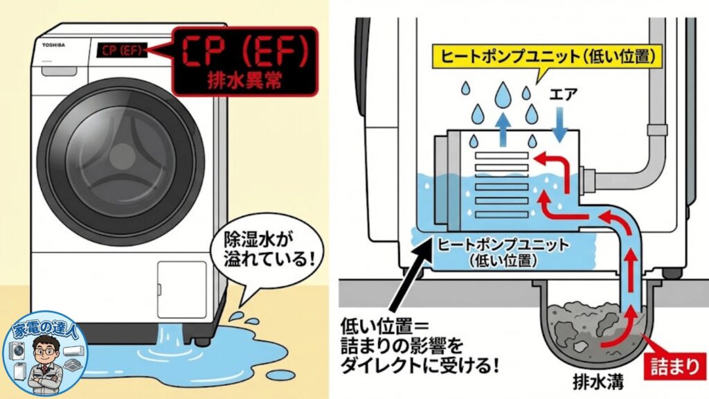 排水異常CP・EF
