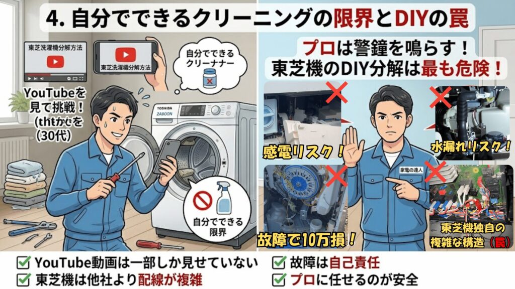 DIYクリーニングの限界
