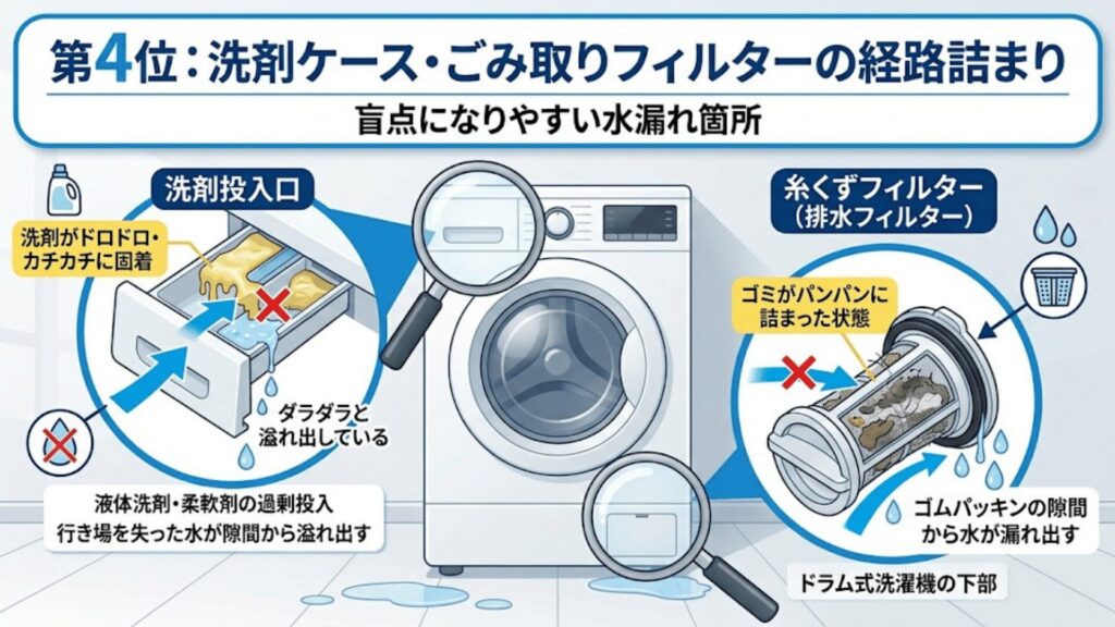 フィルターの詰まり