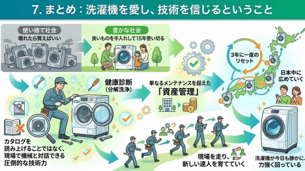 洗濯機と共に歩む豊かな生活