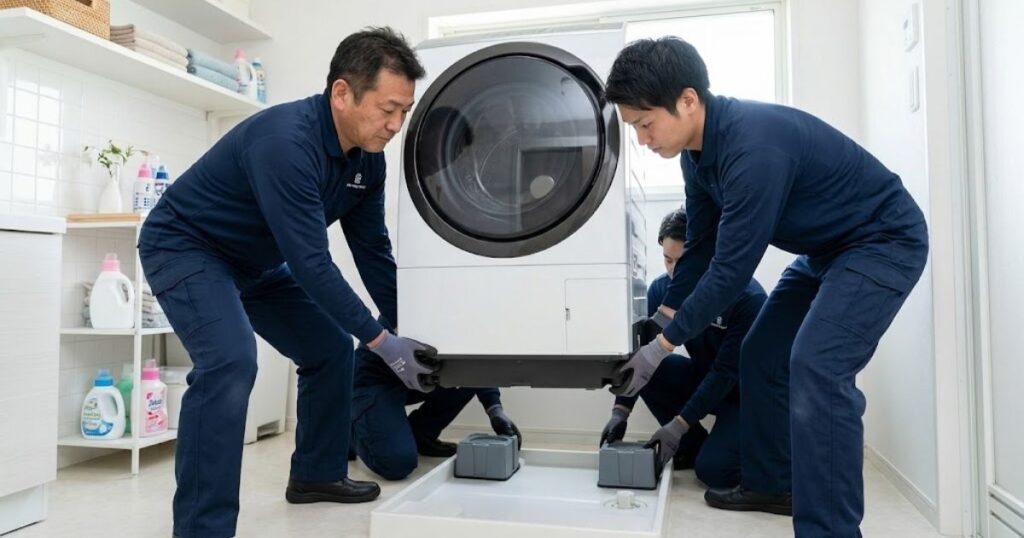 ドラム式は「プロへの依頼」が鉄則です