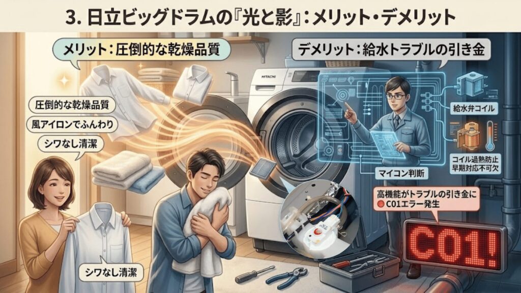 日立ビッグドラムの性能比較