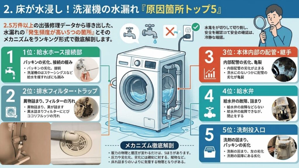 原因箇所トップ5