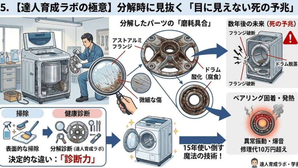 分解時にチェックすべき重要項目