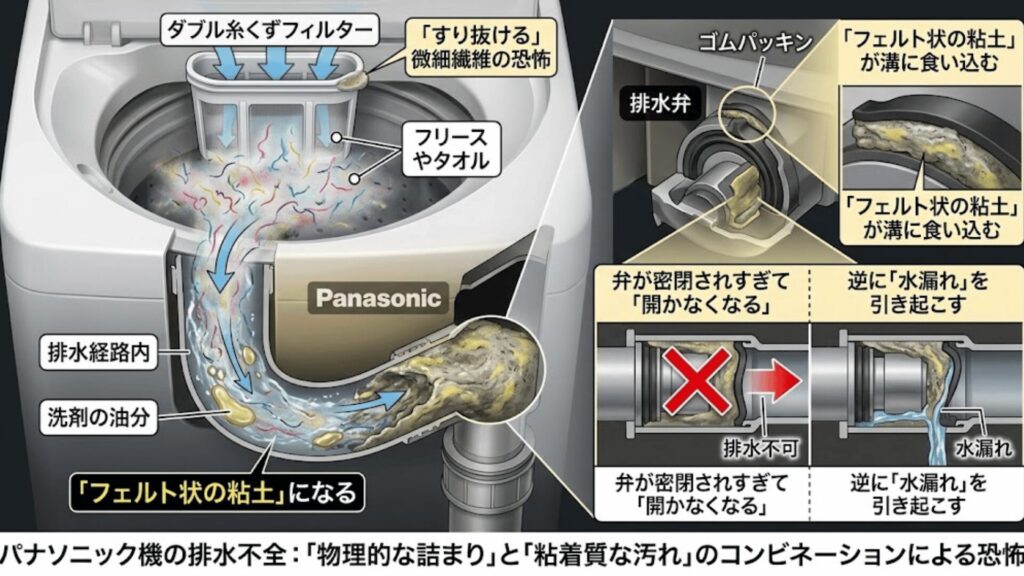 フェルト状に固まったホコリ