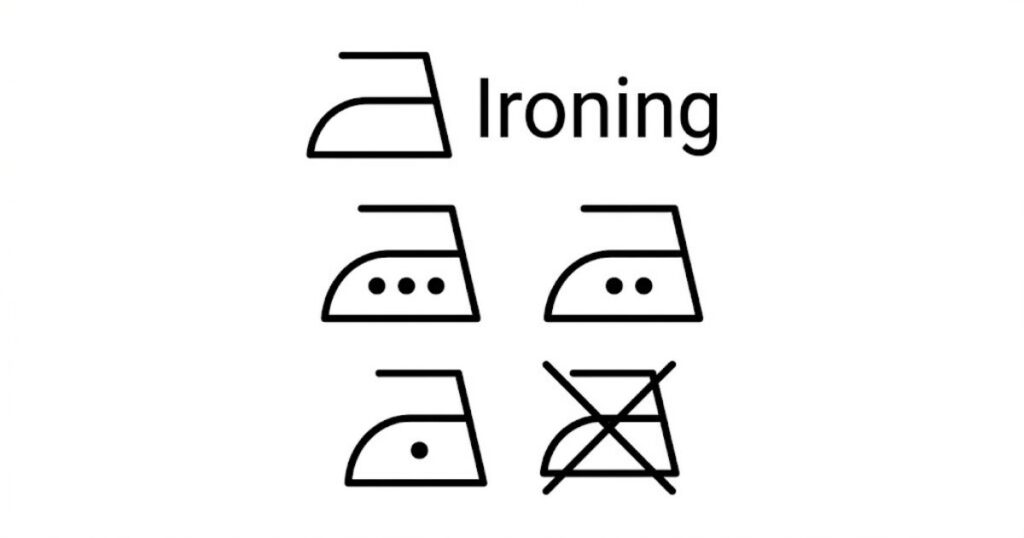 アイロン(Ironing / アイロンのマーク)の意味
