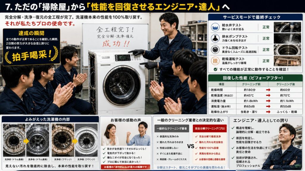 ただの掃除屋から性能を回復させるエンジニア・達人へ