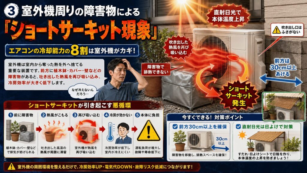 ショートサーキット現象