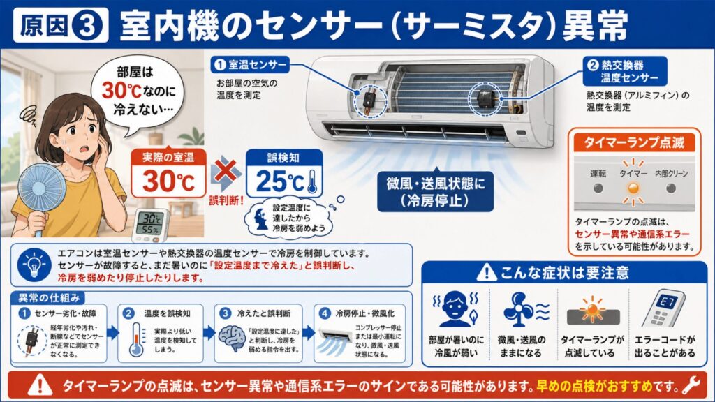 センサーの異常