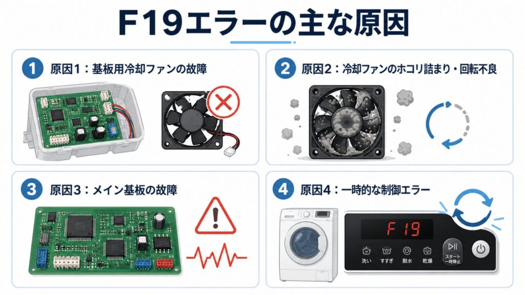 F19エラーの主な原因