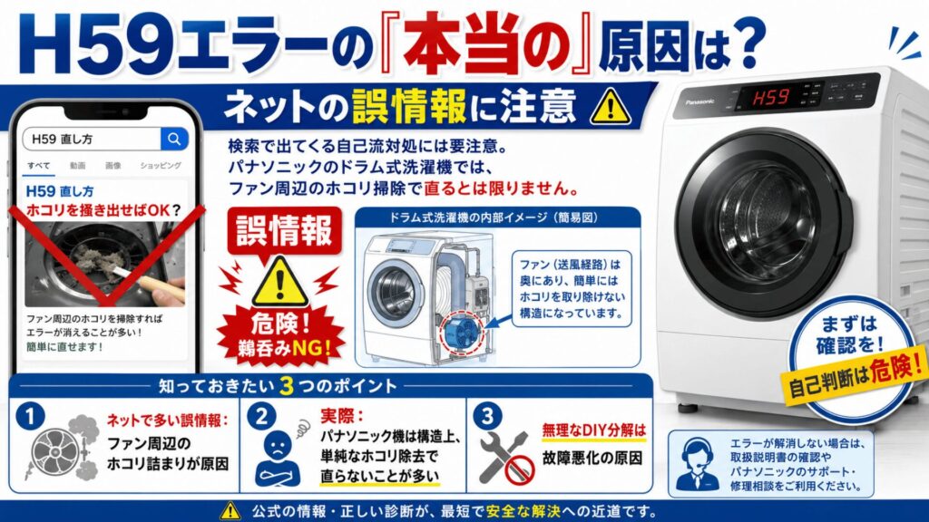 H59エラーの「本当の」原因は？ネットの誤情報に注意