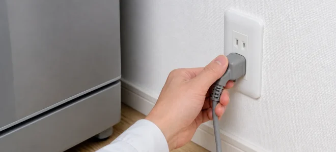 冷蔵庫の電源が入らないときに見るべきコンセント、ブレーカー、操作パネル、基板系の確認ポイントを解説します。