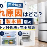 冷蔵庫の水漏れ原因はどこ？床・庫内・製氷機別の確認ポイントと対処法を完全解説